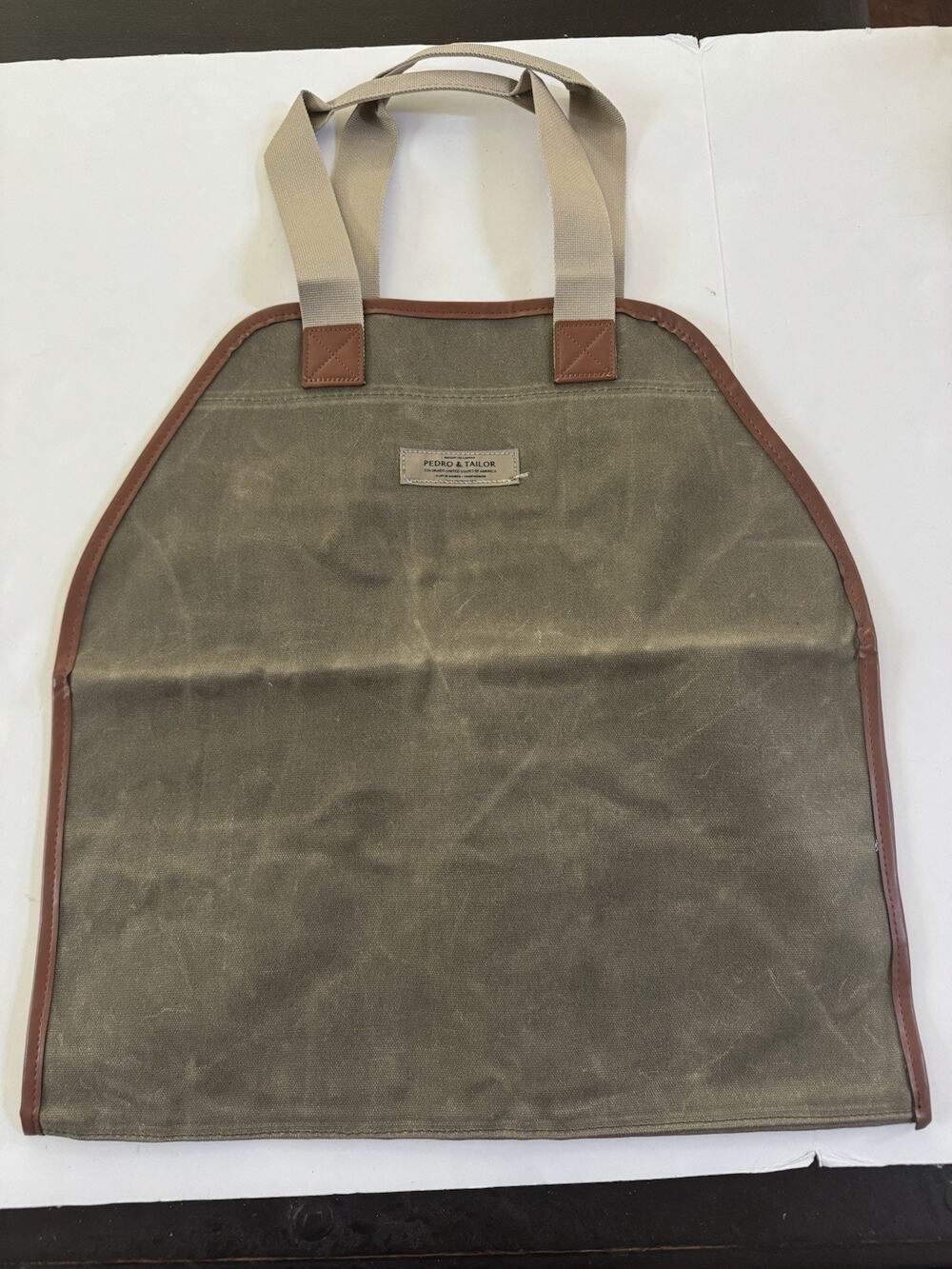 Pedro And Tailor Firewood Carrier Fireplace Canvas Log Tote NEW GIFT #NE55